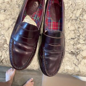 Classic Brown Leather Loafers